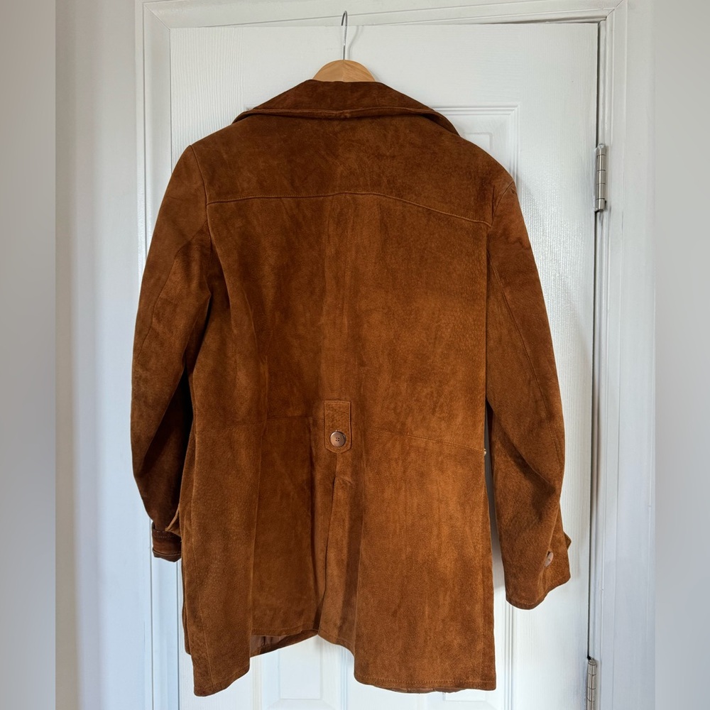 Wilsons Leather Chestnut Brown Suede Jacket - Picture 3 of 4